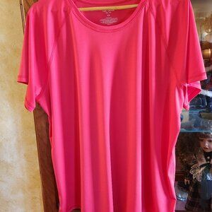 NEW! Tek Gear Dolman Sleeve Persimmon 2X Tee